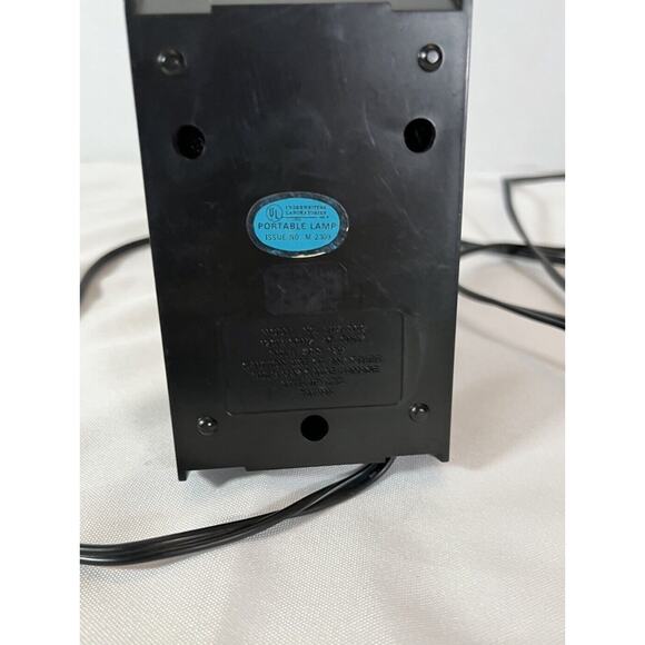 Vtg 80s Underwriters’ Laboratories Portable Folding Desk Lamp Issue No. M-2309 - Picture 5 of 6